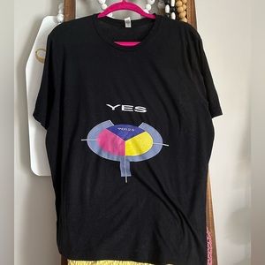 Yes Graphic Tee. Canvas brand tee so very soft. Size XL.